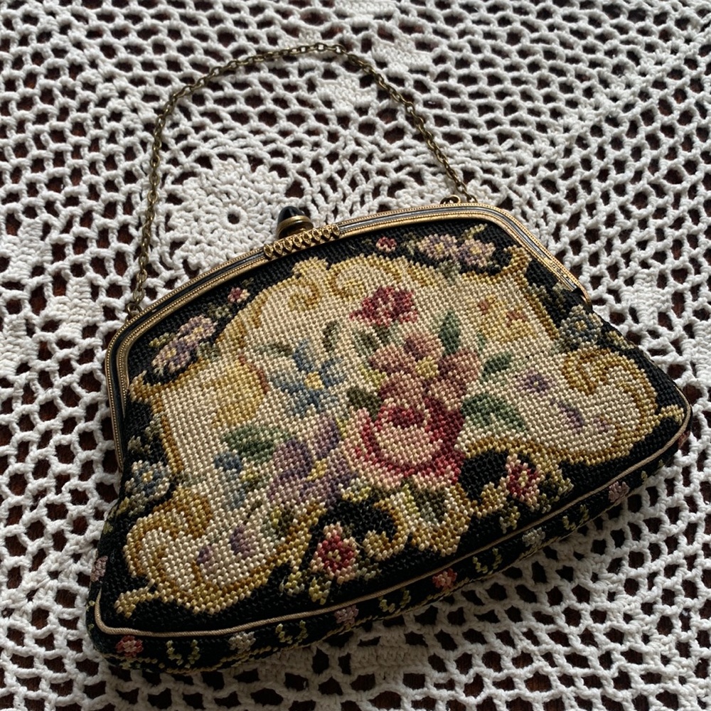 Vintage Tapestry Purse